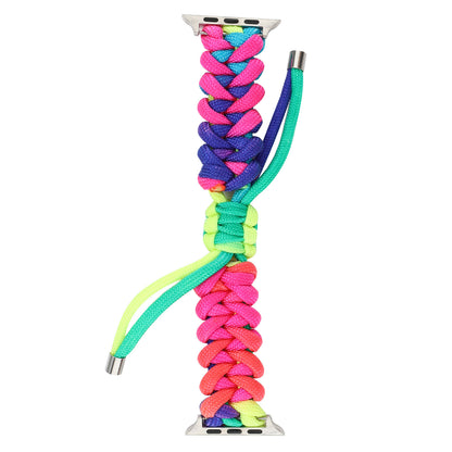 [4 types available] Rainbow paracord band [Apple Watch]