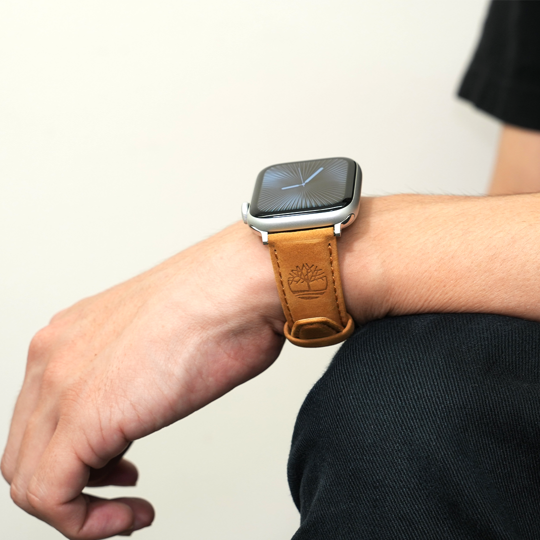【ブランド本革】ティンバーランドレザーバンド【アップルウォッチ】