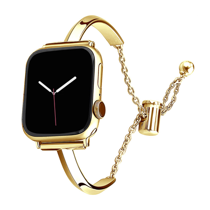 [4 colors available] Chain strap metal band [Apple Watch]