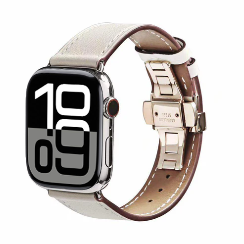 [9 colors available] Royal cow leather band [Apple Watch]