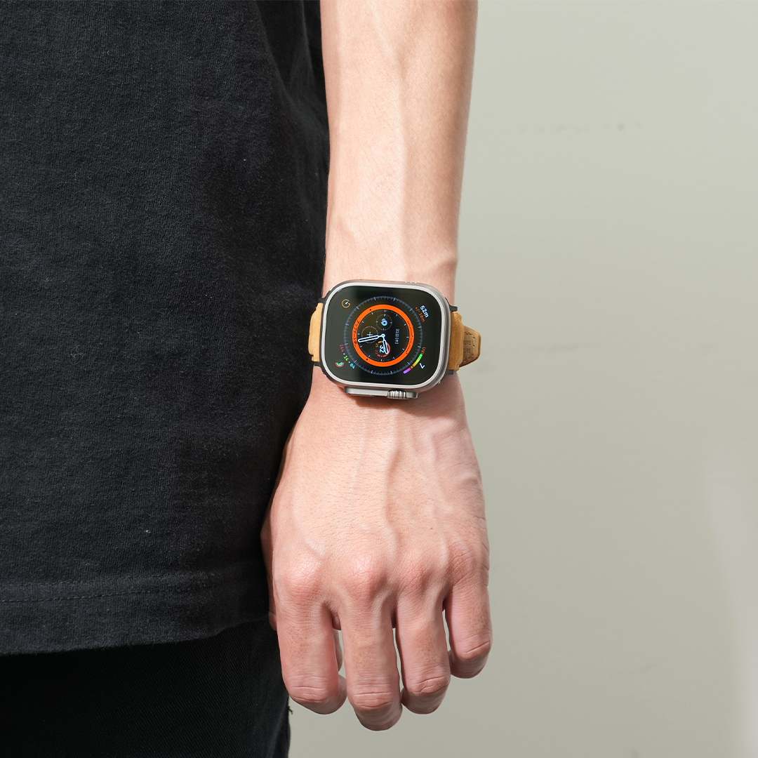 【ブランド本革】ティンバーランドレザーバンド【アップルウォッチ】