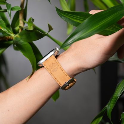 【ブランド本革】ティンバーランドレザーバンド【アップルウォッチ】