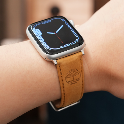 【ブランド本革】ティンバーランドレザーバンド【アップルウォッチ】