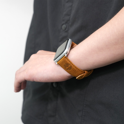 【ブランド本革】ティンバーランドレザーバンド【アップルウォッチ】