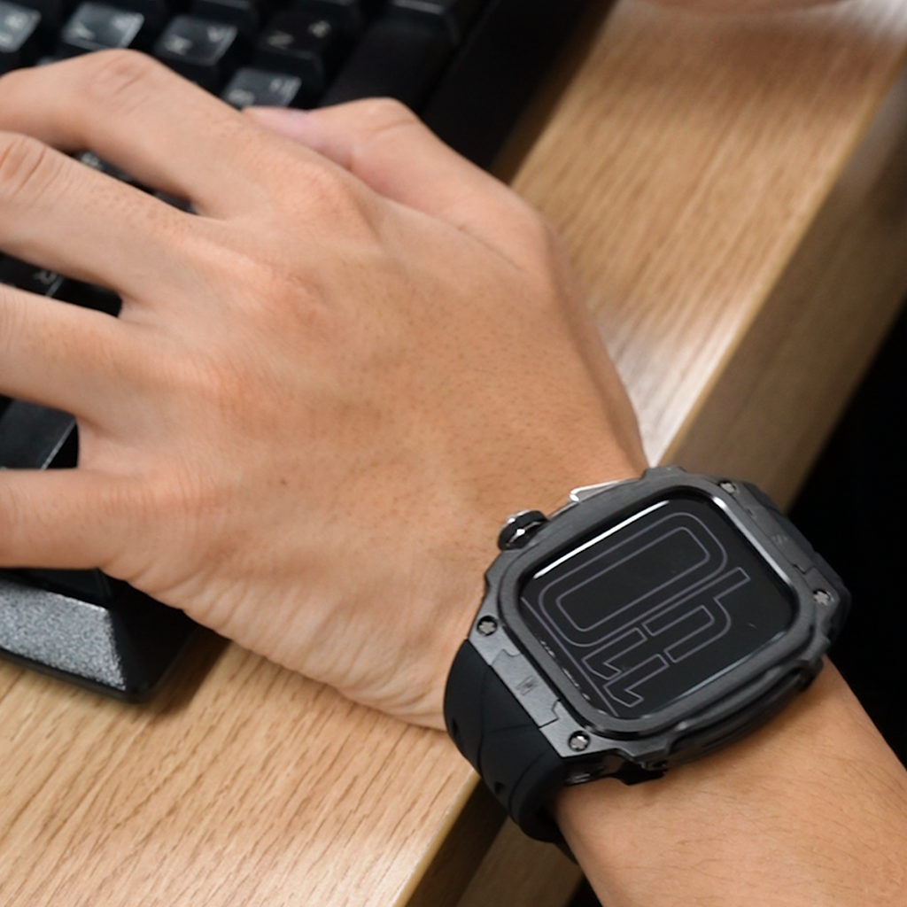 [Compatible with Series 10/11] Metallic Frame Integrated Band [Apple Watch]