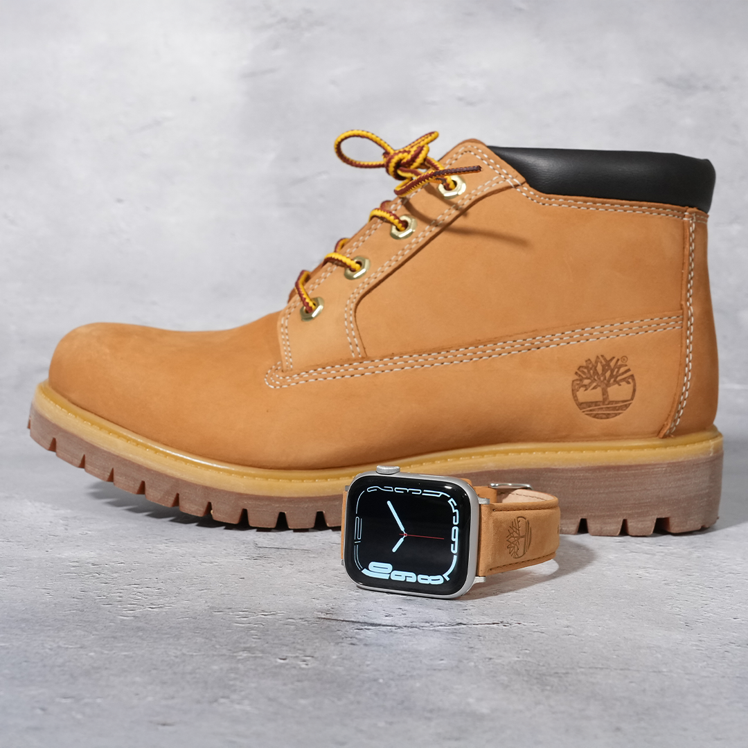 【ブランド本革】ティンバーランドレザーバンド【アップルウォッチ】