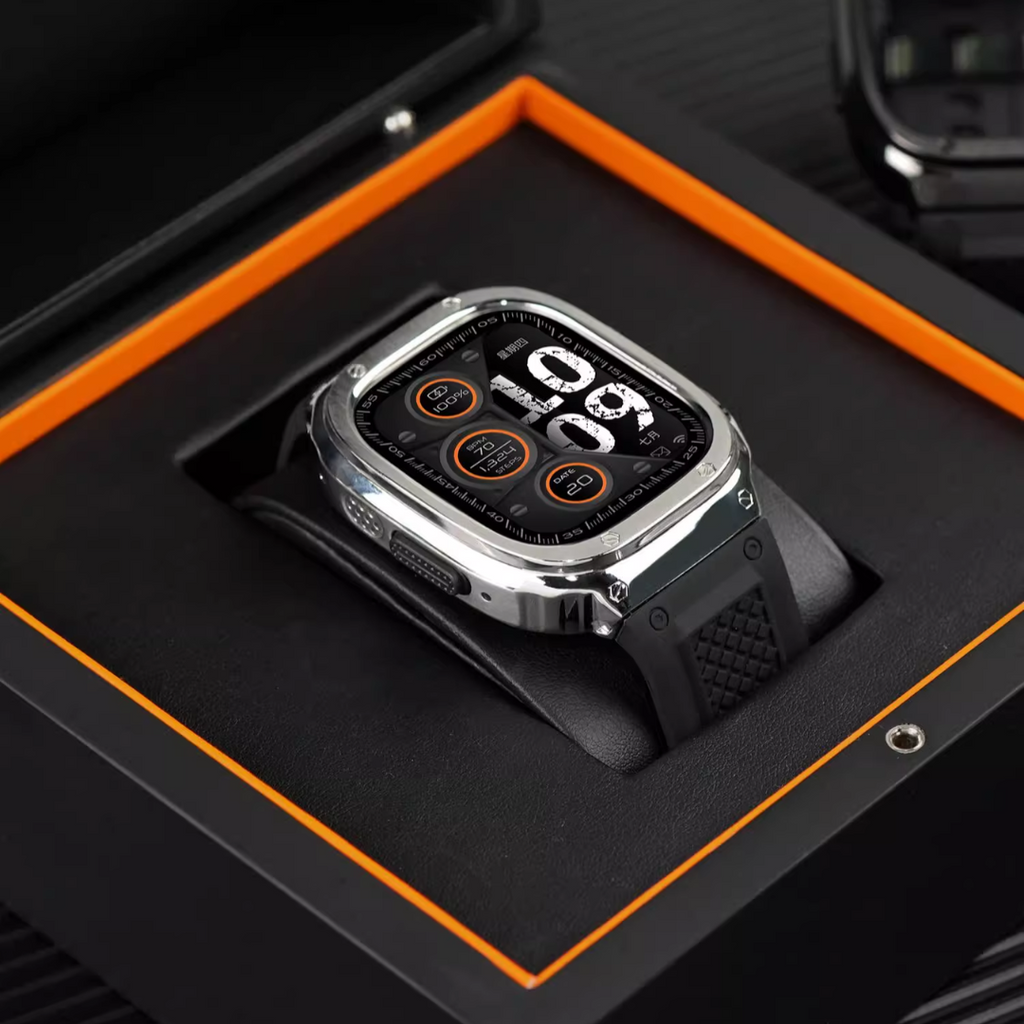 [Compatible with Series 10/11] Mechanical Protective Band [Apple Watch]