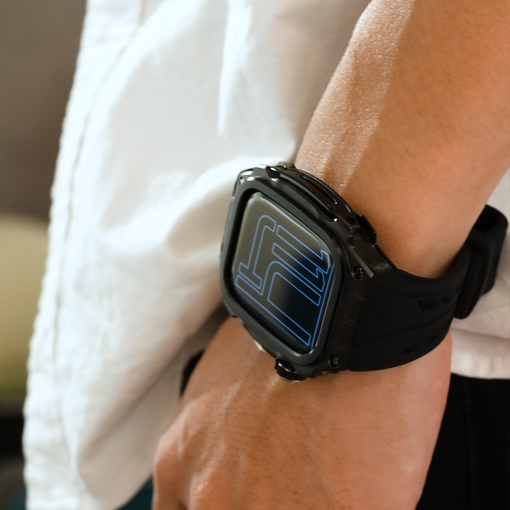[Compatible with Series 10/11] Metallic Frame Integrated Band [Apple Watch]