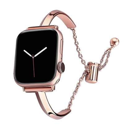 [4 colors available] Chain strap metal band [Apple Watch]