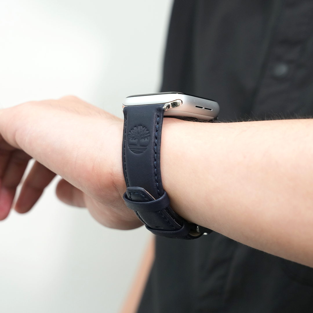 【ブランド本革】ティンバーランドレザーバンド【アップルウォッチ】