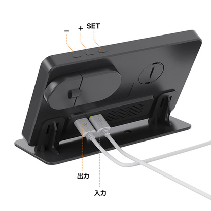 【多機能充電器】4in1ワイヤレス充電目覚まし時計【アップルウォッチ】 - Apple Watchバンド専門通販【BELTIES(ベルティーズ)】