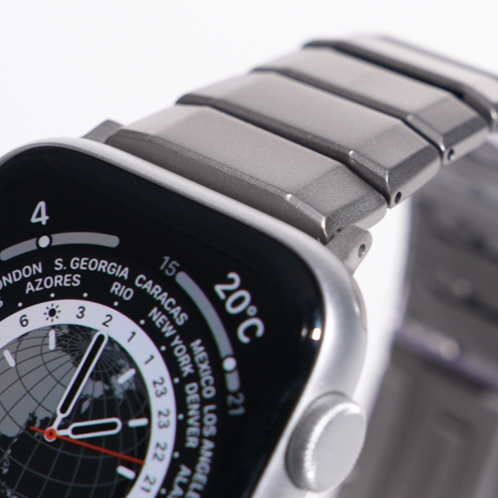 [Addictive Form] Titanium Urban Metal Band [Apple Watch]