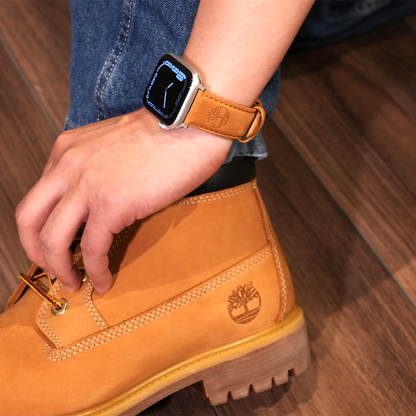 【ブランド本革】ティンバーランドレザーバンド【アップルウォッチ】