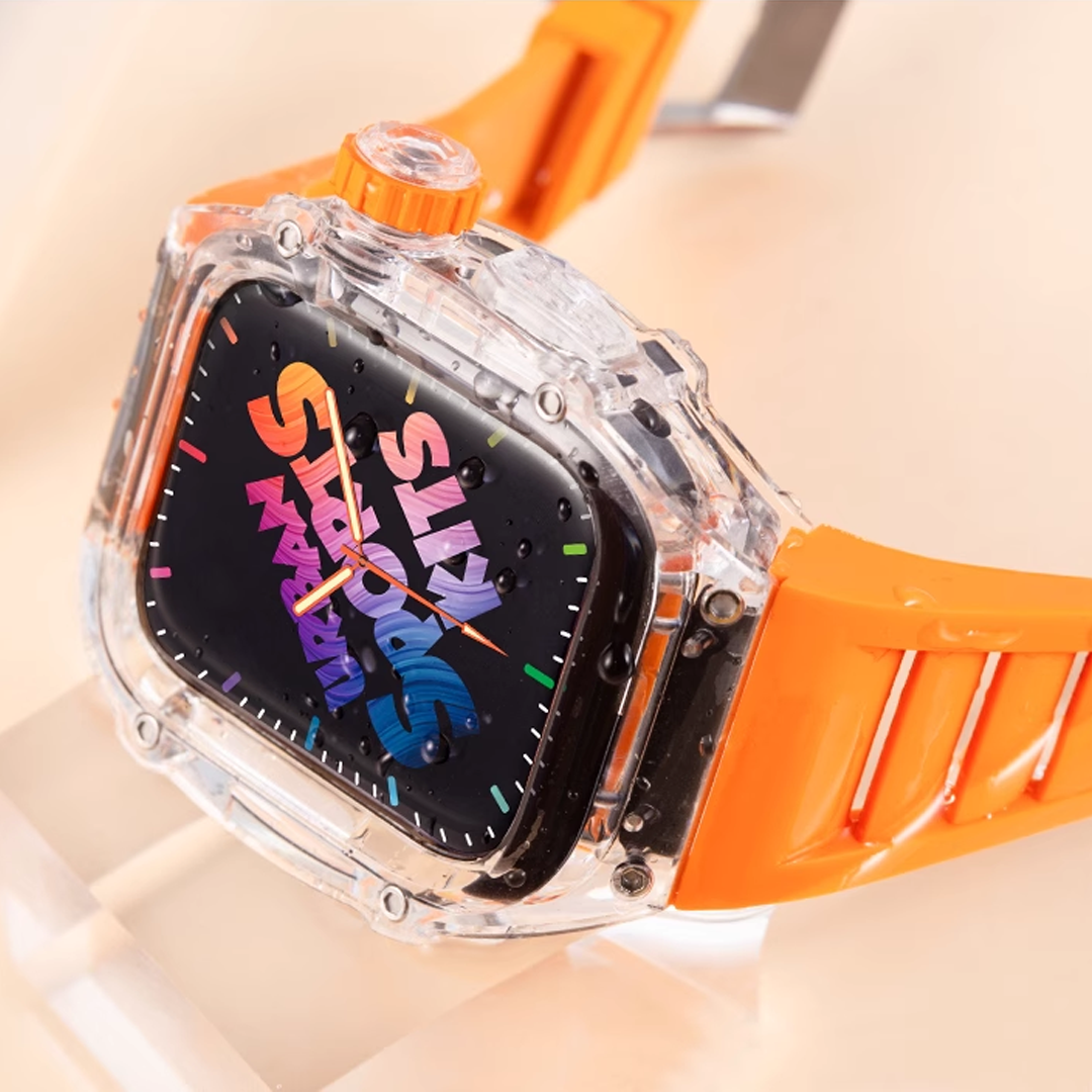 [6 colors available with integrated case] SOL Big Dipper [Apple Watch]