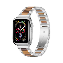 [6 colors available] Line resin metal band [Apple Watch]