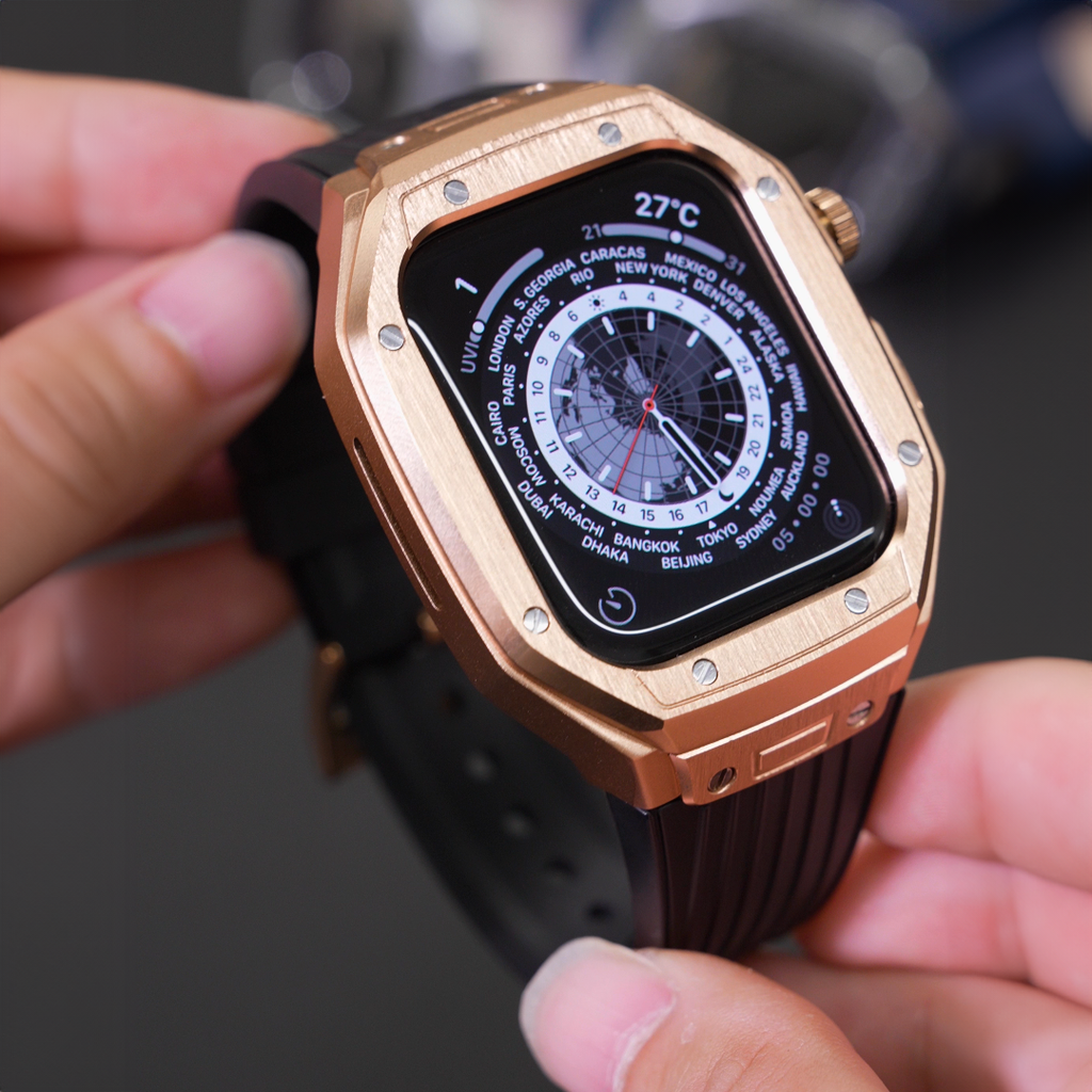 [New model, no tools required] Premium Metal Band [Apple Watch]
