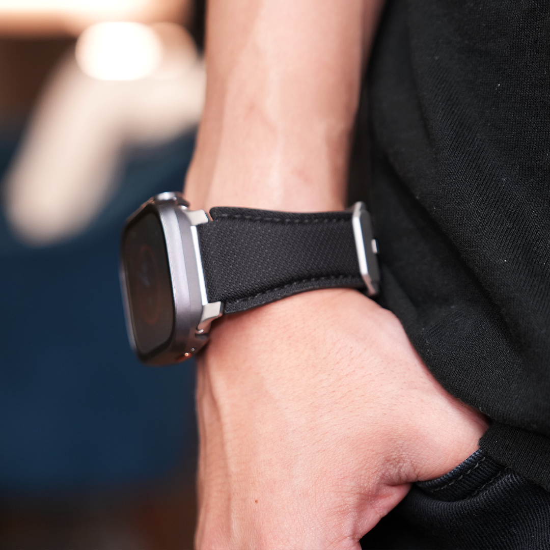 【軽量×タフ】ナイロンファブリックバンド【アップルウォッチ】