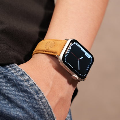 【ブランド本革】ティンバーランドレザーバンド【アップルウォッチ】