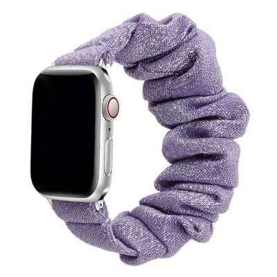 [19 colors available] Feminine scrunchie band [Apple Watch] 