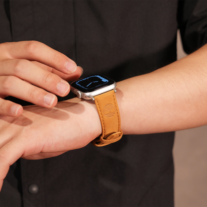 【ブランド本革】ティンバーランドレザーバンド【アップルウォッチ】