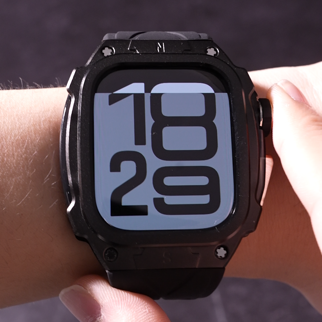 [Compatible with Series 10/11] Metallic Frame Integrated Band [Apple Watch]