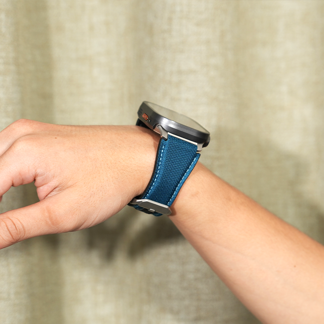 【軽量×タフ】ナイロンファブリックバンド【アップルウォッチ】