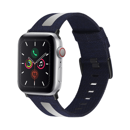 [4 colors available] Casual inline canvas band [Apple Watch]