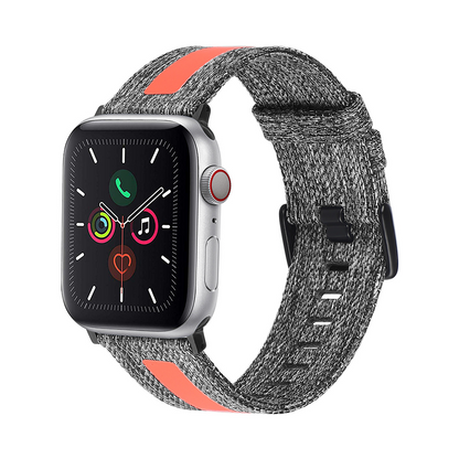 [4 colors available] Casual inline canvas band [Apple Watch]