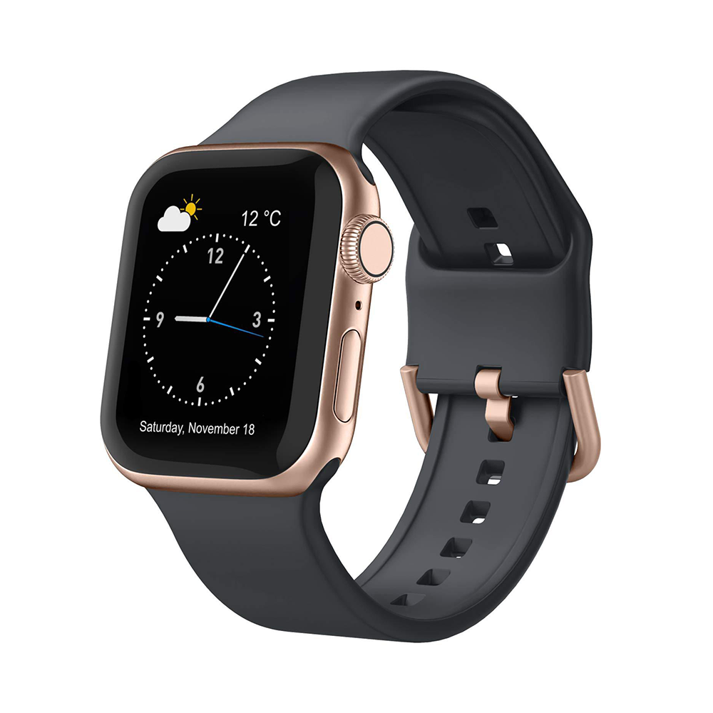 Apple Watch ゴールド グレー シリコンバンド Apple Watch ゴールド グレー シリコンバンド