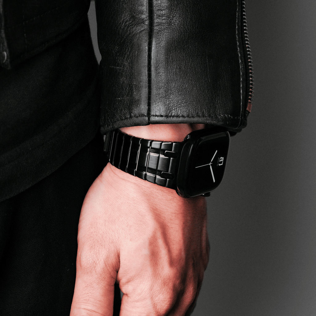 Apple Watch Band BJ-001 LINEAR - Black【Bandee Joy】