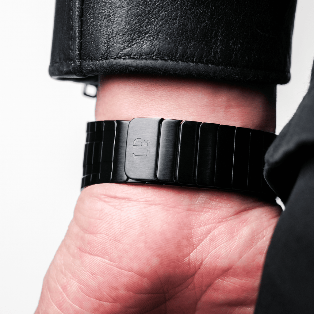 Apple Watch Band BJ-001 LINEAR - Black【Bandee Joy】