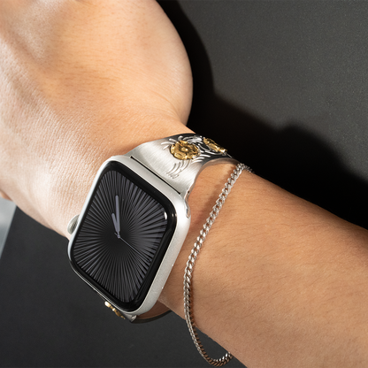 【アップルウォッチバングル】ARABESQUE FLOWER【SOULITE】