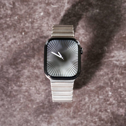 [Minimalist Design] Magnetic Bamboo Titanium Band [Apple Watch]