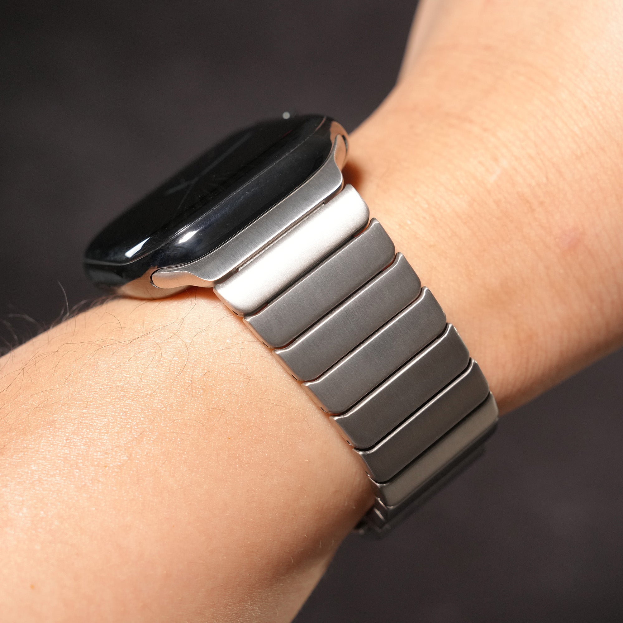 [Minimalist Design] Magnetic Bamboo Titanium Band [Apple Watch]