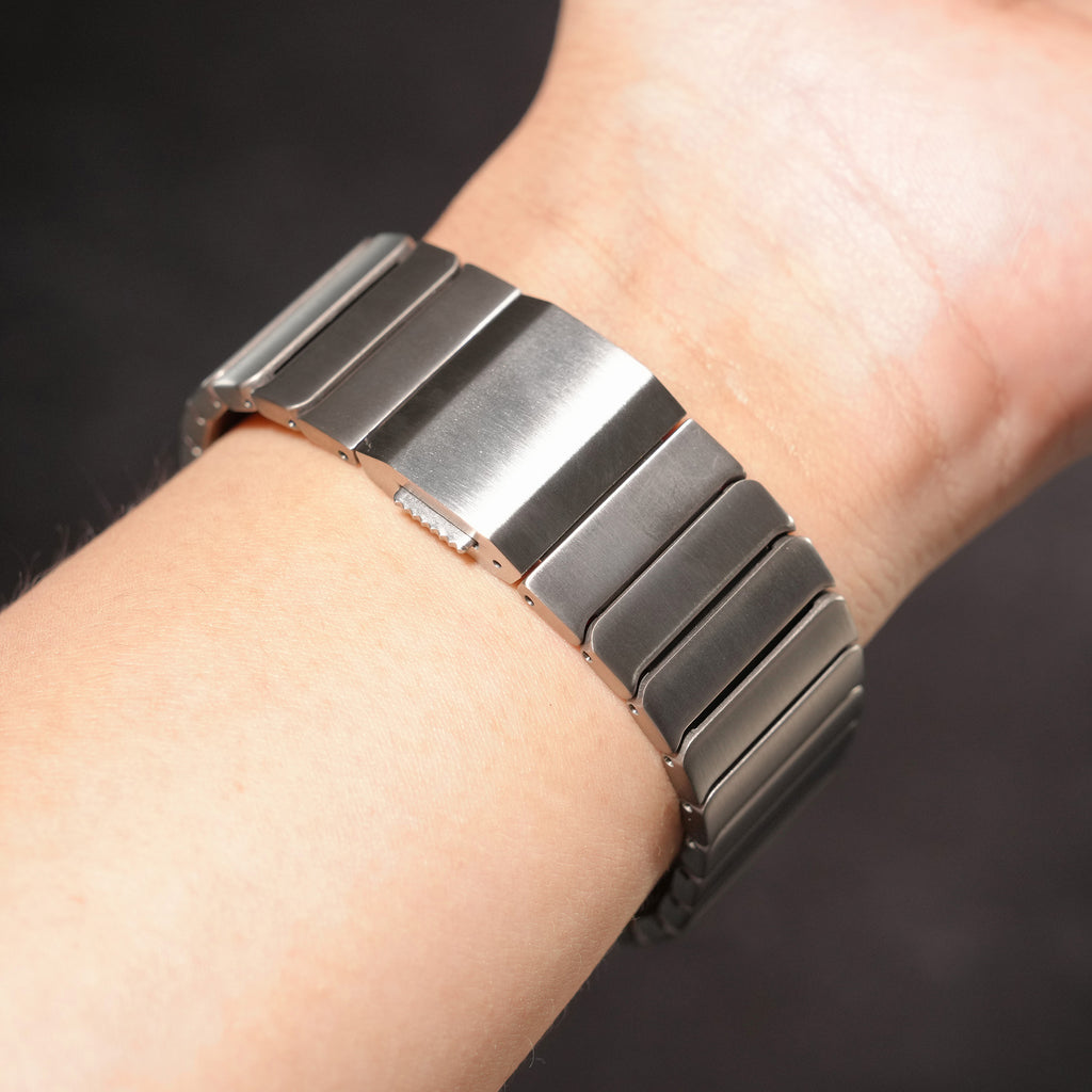 [Minimalist Design] Magnetic Bamboo Titanium Band [Apple Watch]