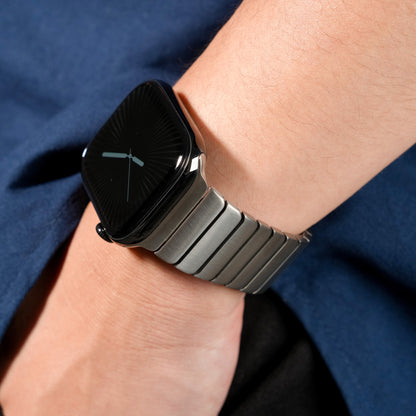 [Minimalist Design] Magnetic Bamboo Titanium Band [Apple Watch]