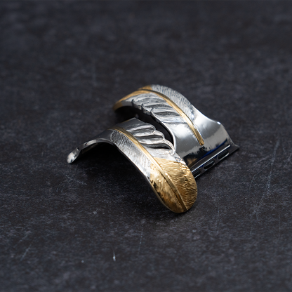 【アップルウォッチバングル】FEATHER GOLD TIP【SOULITE】
