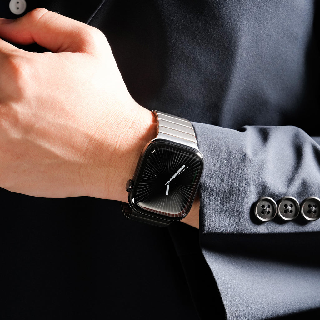 [Minimalist Design] Magnetic Bamboo Titanium Band [Apple Watch]