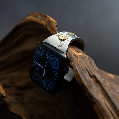 【アップルウォッチバングル】ARABESQUE FLOWER【SOULITE】