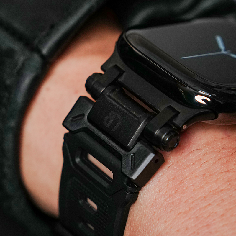 Apple Watch Band BJ-003 FORTRESS - Black Black【Bandee Joy】