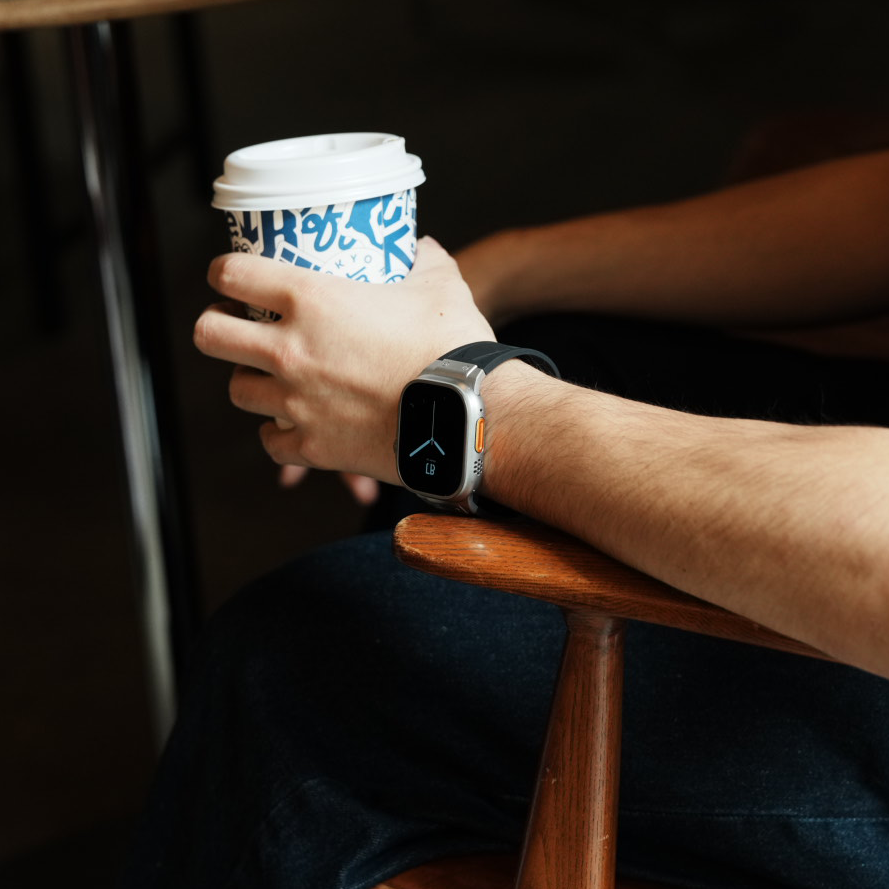 Apple Watch Band BJ-006 VECTOR - Black Silver【Bandee Joy】