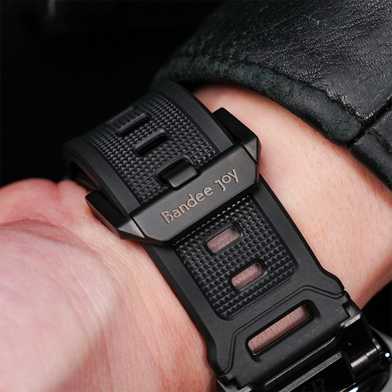 Apple Watch Band BJ-003 FORTRESS - Black Black【Bandee Joy】