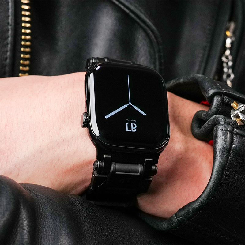 Apple Watch Band BJ-003 FORTRESS - Black Black【Bandee Joy】