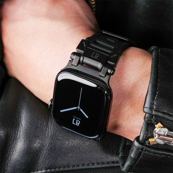 Apple Watch Band FORTRESS-003 - Black Black [Bandee Joy]