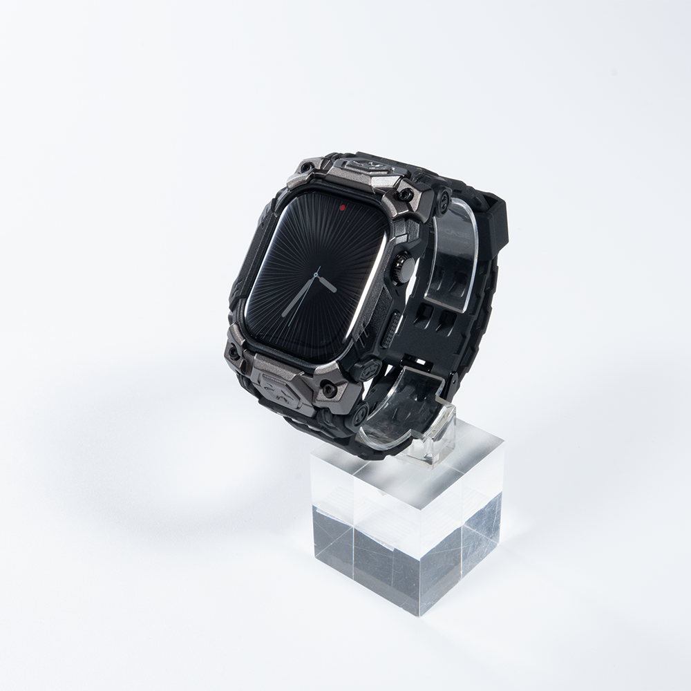 【衝撃吸収設計】UB Oreケース一体型バンド【アップルウォッチ】