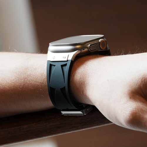 Apple Watch Band VECTOR-006 - Black Silver [Bandee Joy]