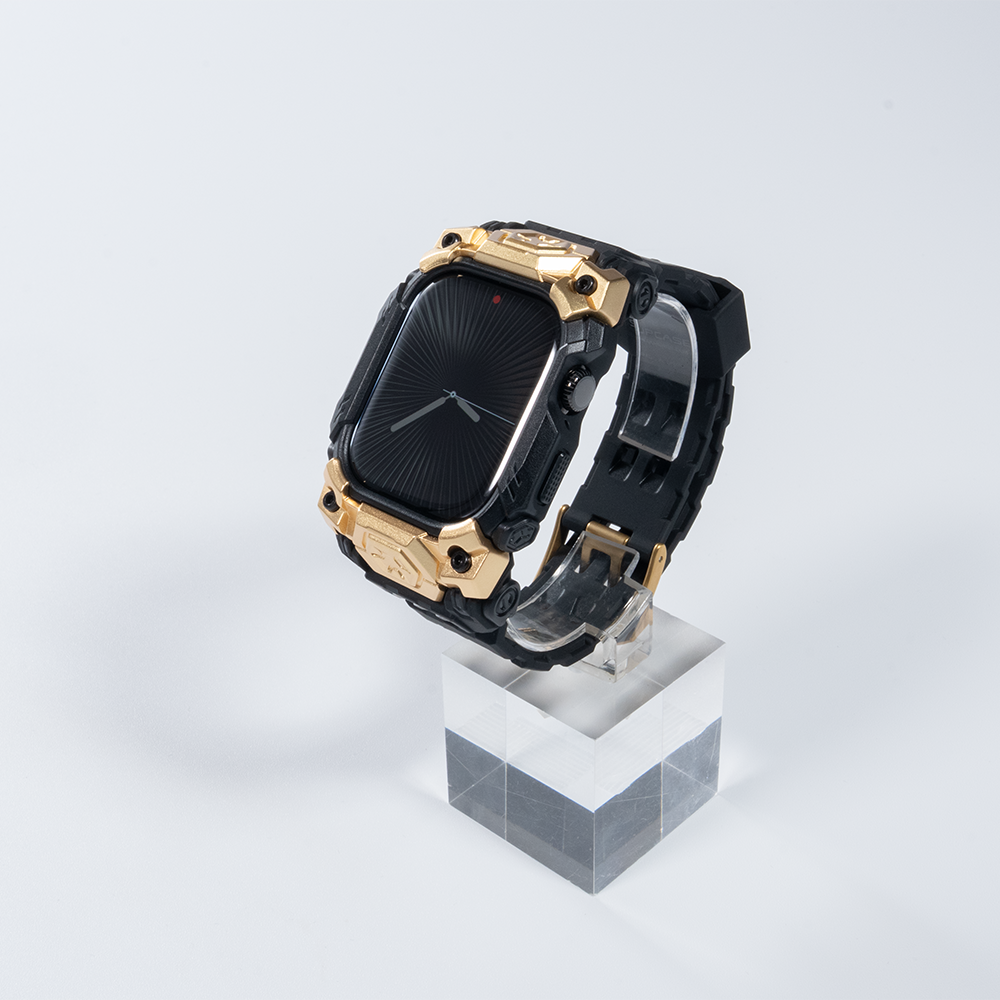 【衝撃吸収設計】UB Oreケース一体型バンド【アップルウォッチ】