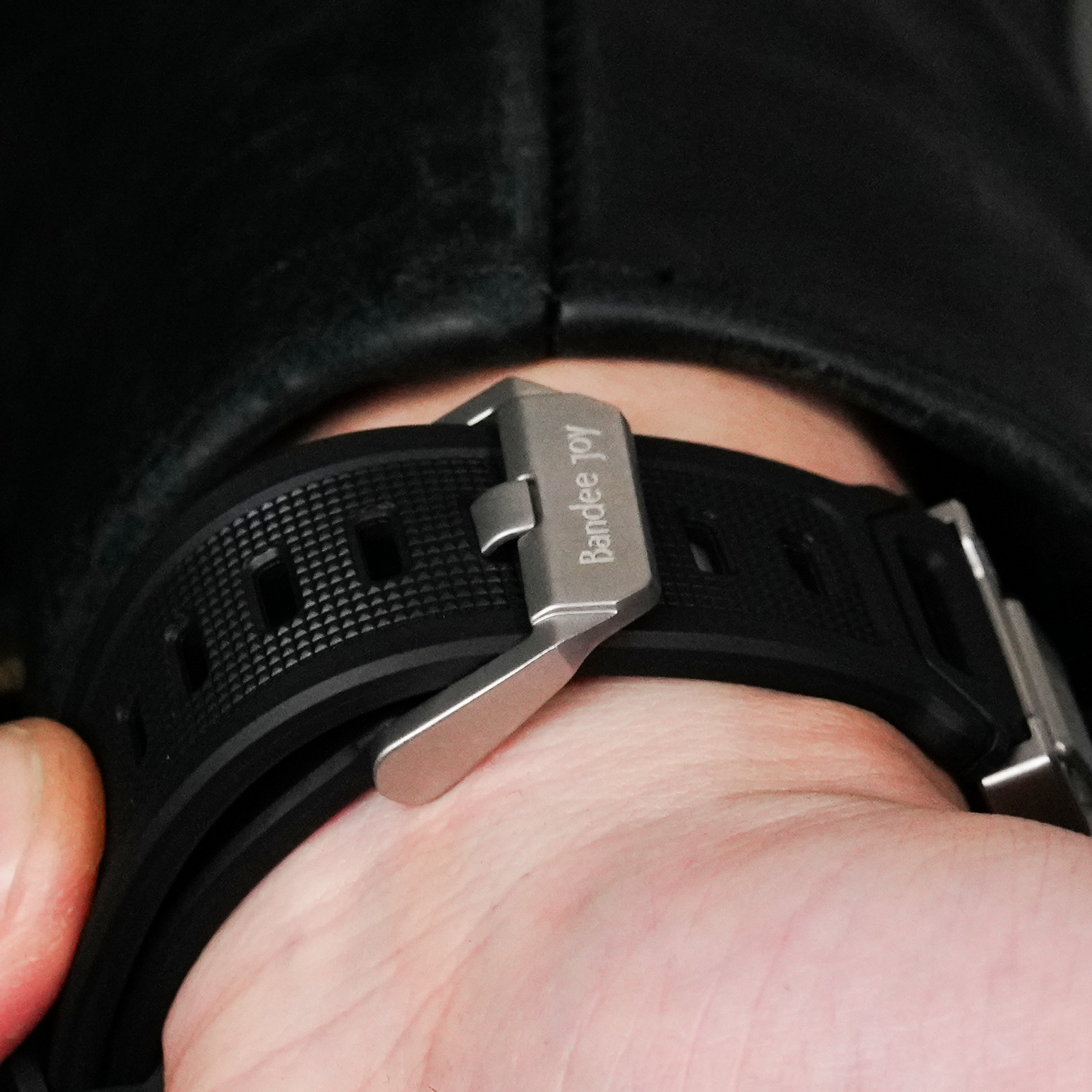Apple Watch Band BJ-004 FORTRESS - Black Silver【Bandee Joy】