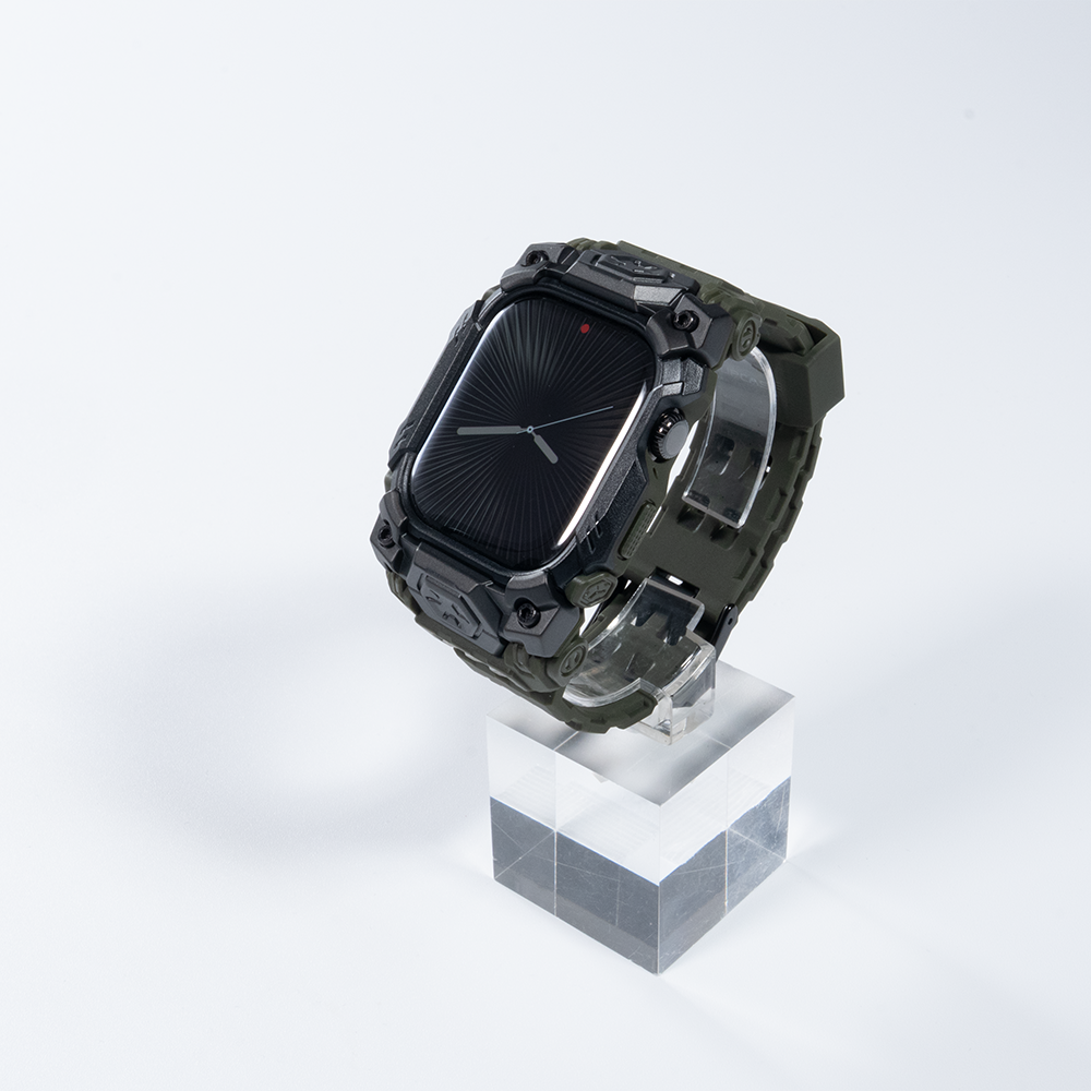 【衝撃吸収設計】UB Oreケース一体型バンド【アップルウォッチ】