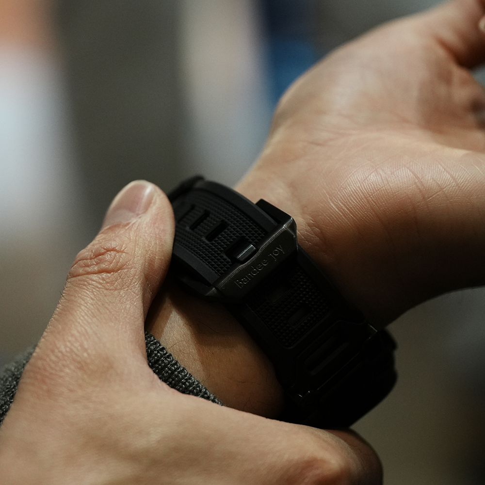 Apple Watch Band BJ-003 FORTRESS - Black Black【Bandee Joy】